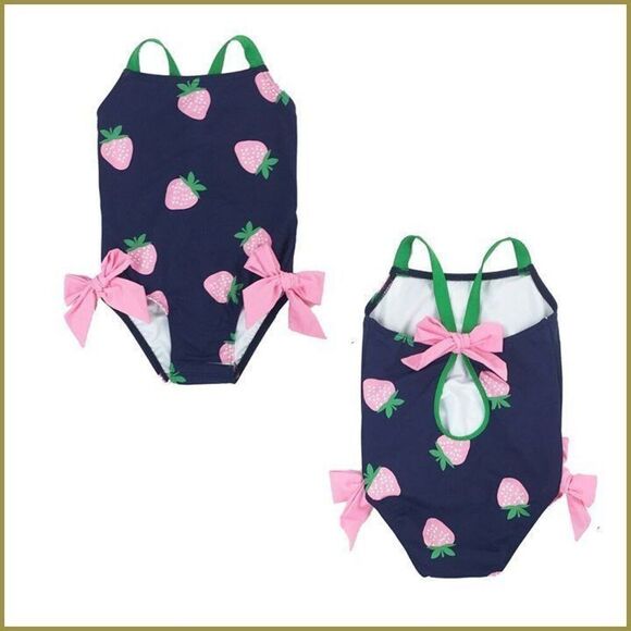 HTF RARE!!! OG 2017 TBBC [The Beaufort Bonnet Company] Sanibel Strawberry Swimsu - Picture 2 of 9